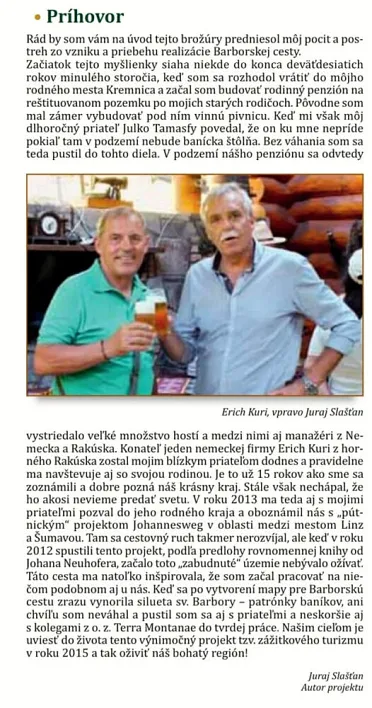 Príhovor autora projektu 2015