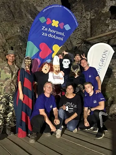 Strašidlá na hrade.