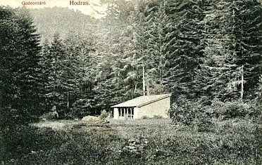 Prvá útulňa pri zaniknutej štôlni Gedeon