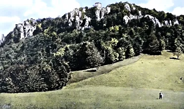 Mýtický vrch Sitno.