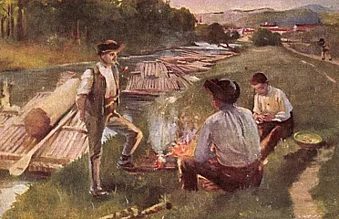 Pltnícka večera na brehu Hrona