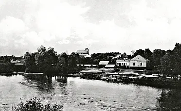 Plťovisko vo Svätom Kríži nad Hronom