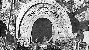 Tunel A. Hlinku, dnes Čremošniansky tunel.