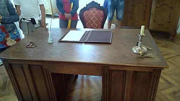 Pracovňa biskupa Štefana Moyzesa.