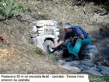 Mineralizovaný prameň pri Jastabej