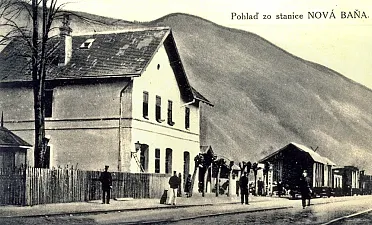 Novobanská stanica.