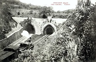 Tunely v Bratislave, pôvodne bol len jeden.