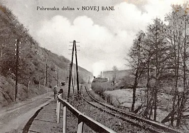 Železnica pri Novej Bani.