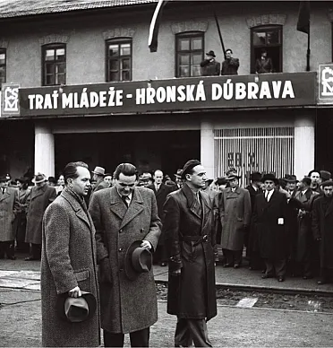 Otvorenie trate 28.10.1949.