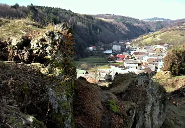 Výhľad z Kamenného mora.