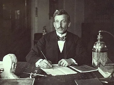 Objaviteľ jaskyne Alois Král.