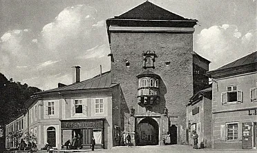 Vstupná brána do Kremnice.