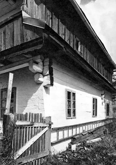 Detail starého domu