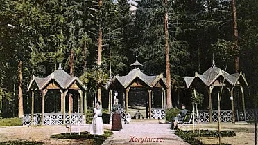 Altánky v kúpeľnom parku