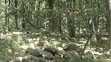 Spečený val pri obci Pečenice