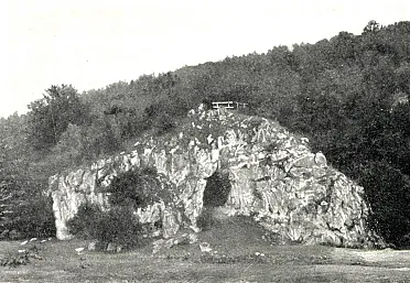 Čertova pec v minulosti. Zdroj: OZ KAMENICA