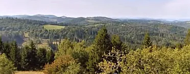 Pohľad z rozhľadne Zákopčie