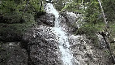 Vrchná časť vodopádu