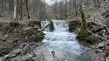 Hájsky vodopád Malý most