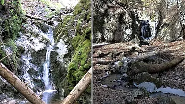 Lačnovský kaňon s vodopádmi