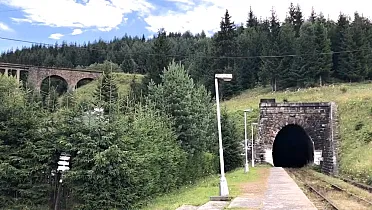 Telgártsky tunel a viadukt
