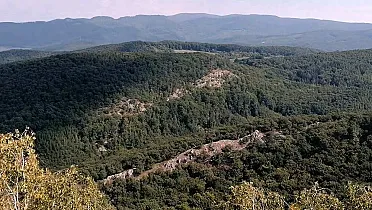 Výhľad z Oselného vrchu