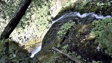 Nad vodopádom. Fotoarchív: František Kovár