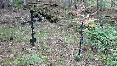 Starý cintorín v osade Piesky