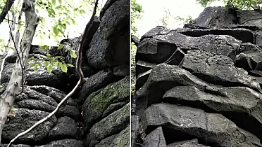 Belinské skaly v Cerovej vrchovine