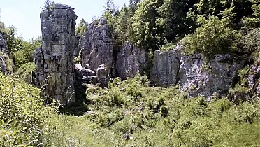 Dreveník je travertínová kopa