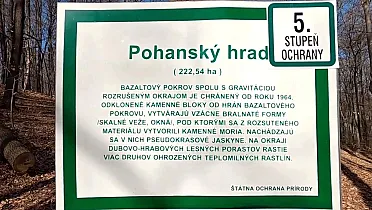 Pohanský hrad v Cerovej vrchovine