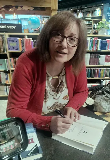 Spisovateľka Erika Jarkovská. Zdroj: Erika Jarkovská