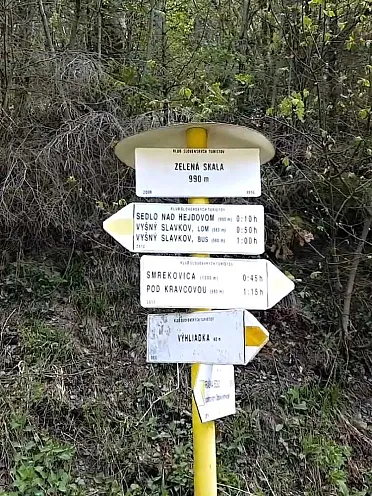 Smerovník Zelená skala