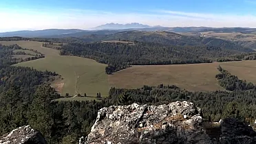 Výhľad až na Vysoké Tatry
