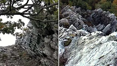 Kremencová hôrka Studený hrad