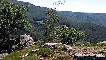 Považský Inovec z kamenného mora