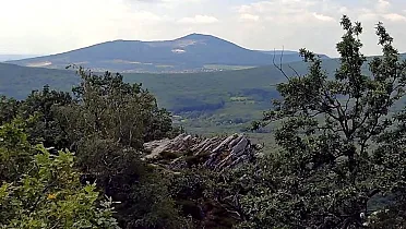 Výhľad zo Studeného hradu