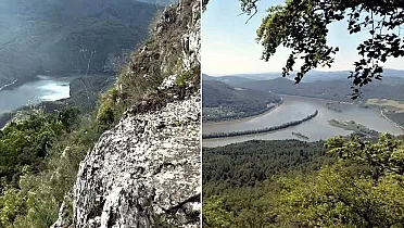 Sivec nad riekou Hornád