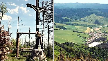 Vrch Smrekovica 1200 m