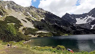 Pleso ukryté hlboko v Tatrách