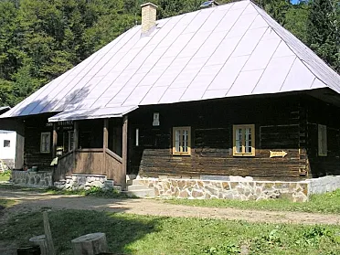 Turistická Chata Hostinec v lete