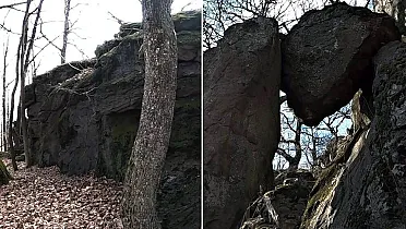 Pohanský hrad v Cerovej vrchovine