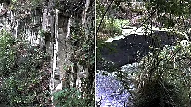 Sixova stráň je opustený andezitový lom