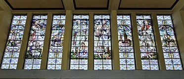 Vitráž v Banskej Bystrici