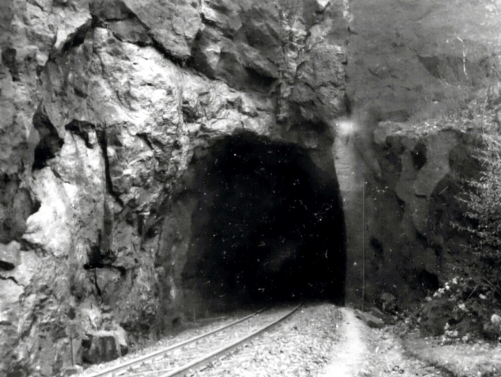 Pôvodný tunel Kečka.