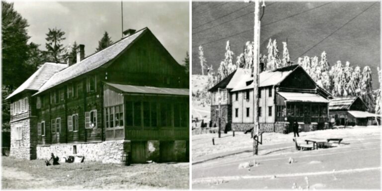 Na vrchole Slovenského Semmeringu bola prvá chata v roku 1912.