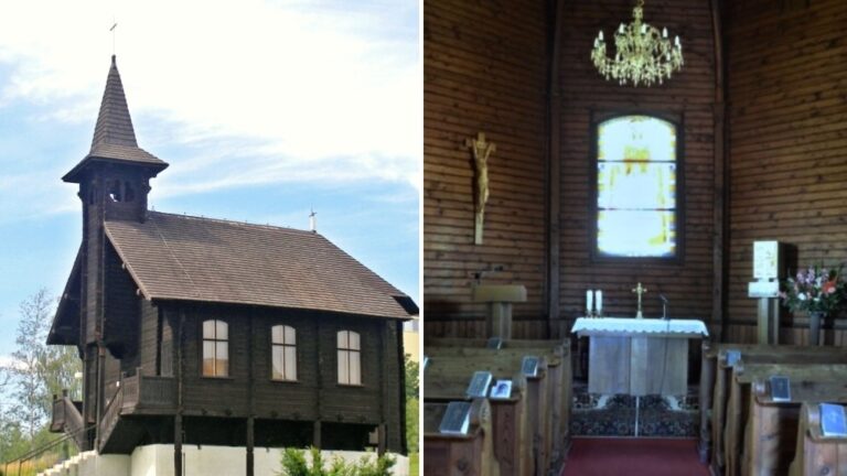 Drevený kostolík bol v čase vzniku majstrovským dielom tatranskej drevenej architektúry.