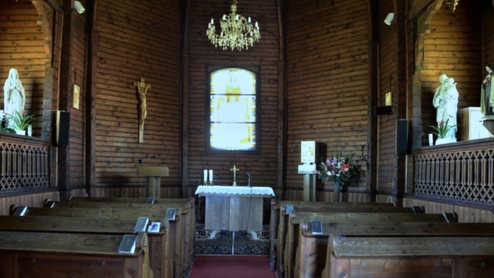 Interiér kostola