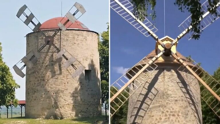 Kamenné veterné mlyny sú známe hlavne z Holandska, jeden zachovaný máme aj na Slovensku.