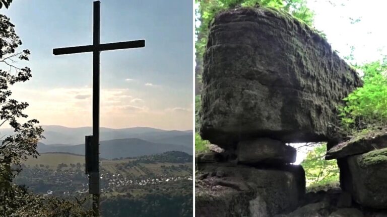 Kráľovstvo skalných obrov v Kremnických vrchoch.